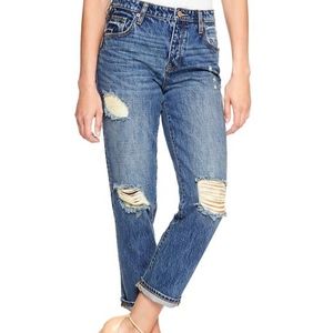 Gap Vintage Straight Ripped Jeans